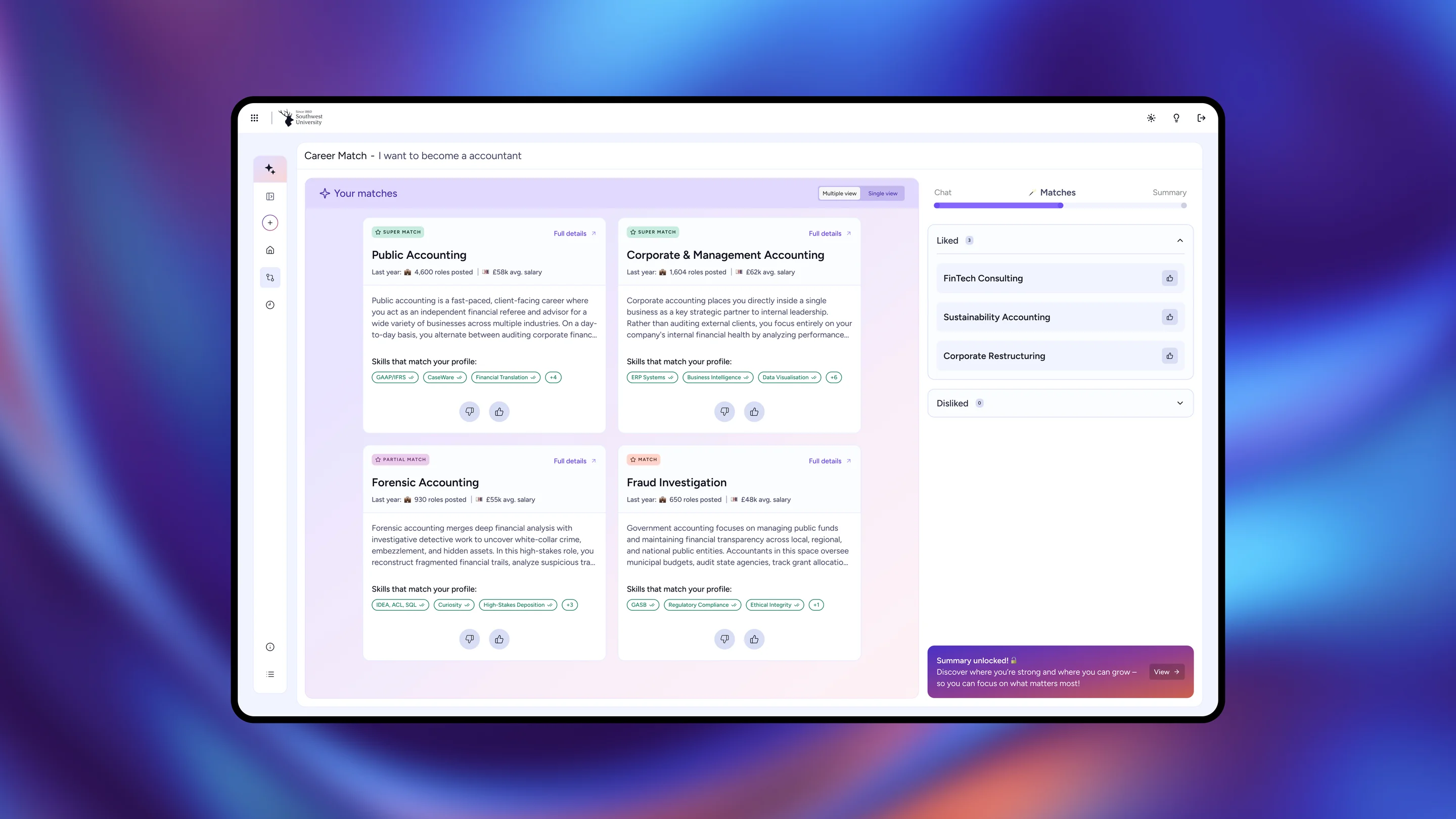 A new way of finding your career path product overview