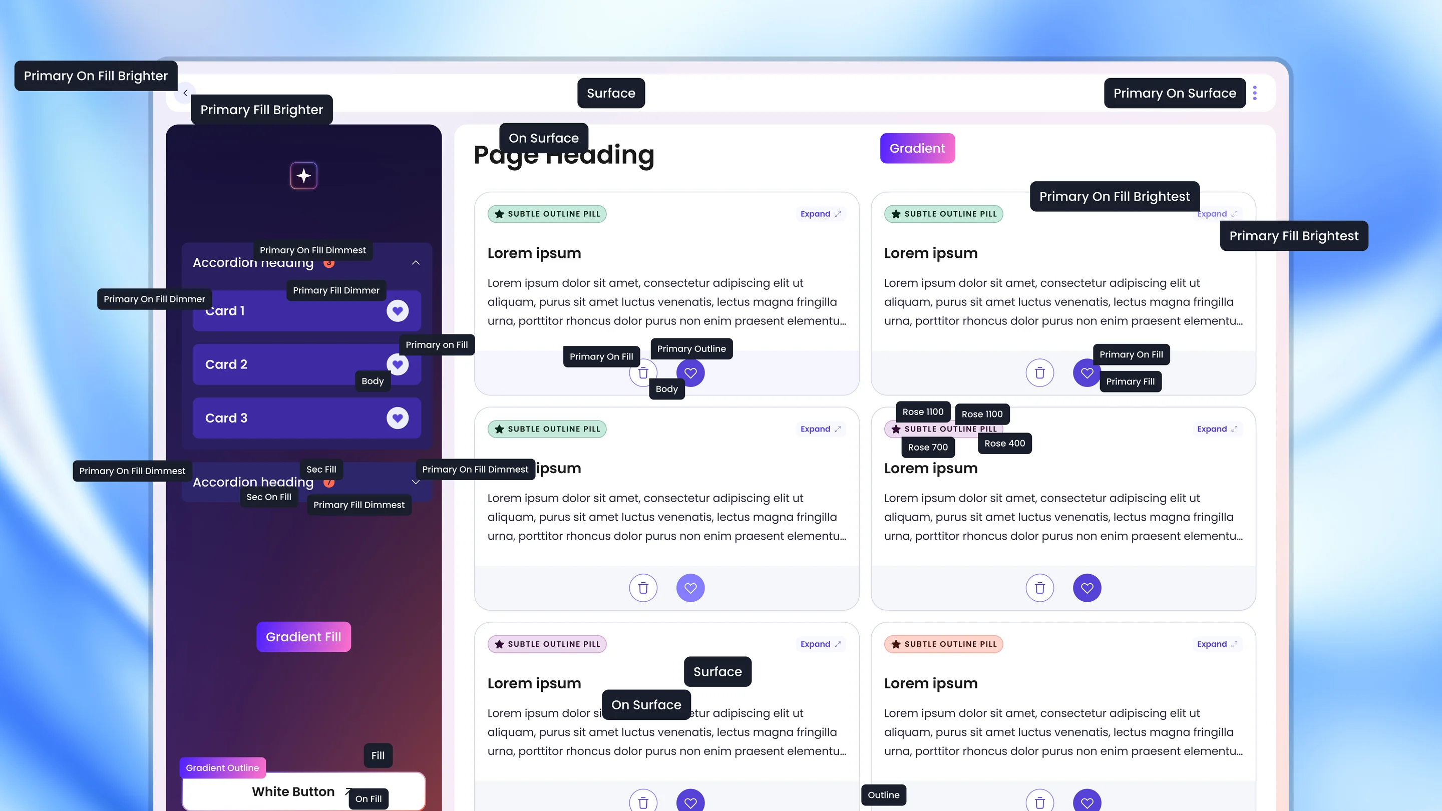 Creating a multi-themed, tokenised design system product overview